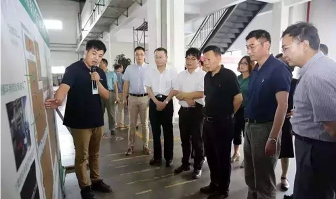 【龙城快讯】日照环保局局长王世波一行来龙城精锻参观考察